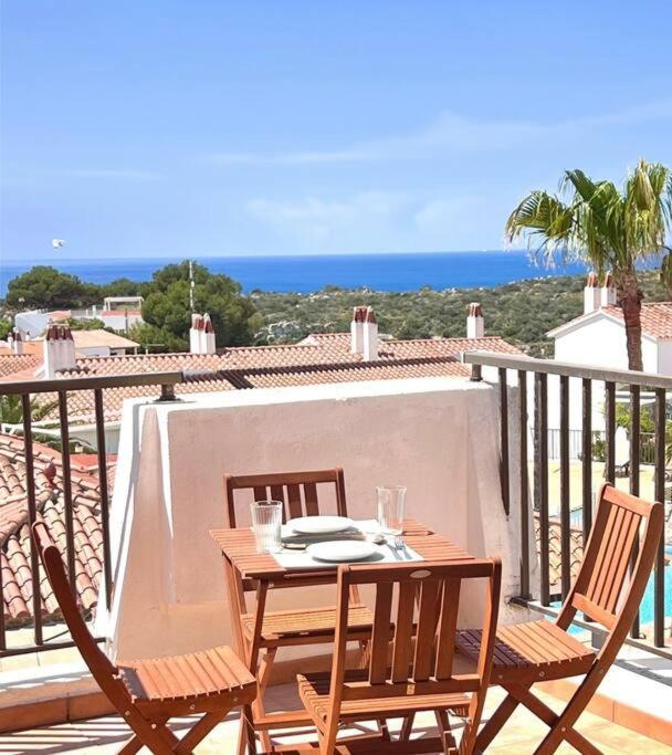 Atico Con Vistas Al Mar Cala Enporter Cala En Porter  Εξωτερικό φωτογραφία